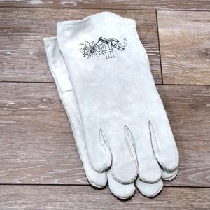 Weld Pro II light grey suede welding gloves. NWOT
